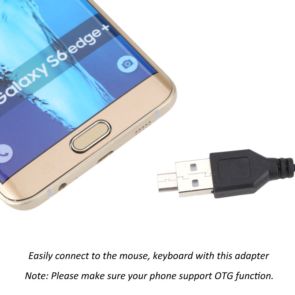 Ultra Mini Micro USB 5pin OTG Adapter Connector voor Mobiele Telefoon/Tablet/USB Kabel/Flash Disk