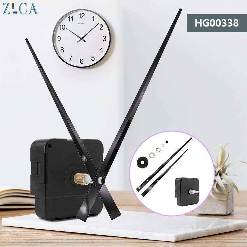 ZLCA DIY Clock Mechanism Repair Tool Parts Kit Set Clock Movement Clock Hands 38cm Closcks Wall Home Decor Living Room