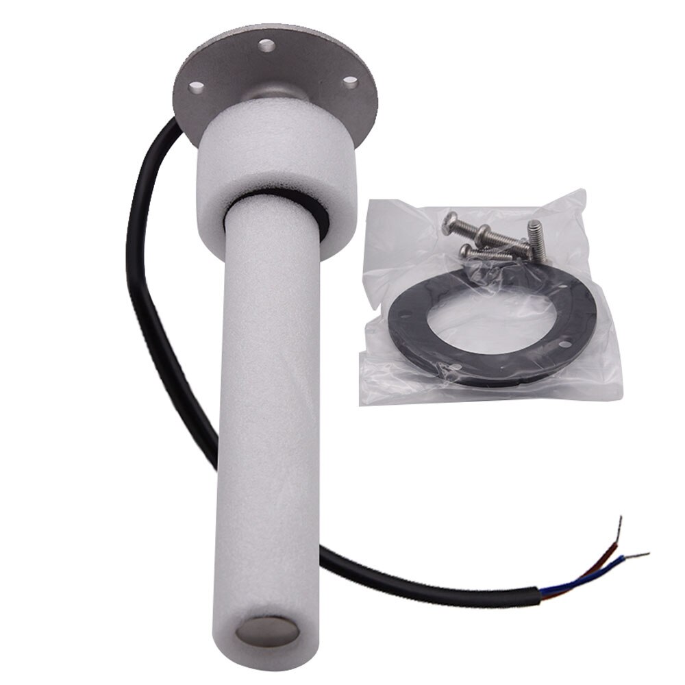 0-190ohm Kraftstoff Niveau Sensor mit 52MM Kraftstoff Manometer Rot Hintergrundbeleuchtung E-F Öl Flüssigkeit Tank Kraftstoff Ebene Anzeige 150MM 200MM 250MM 300MM