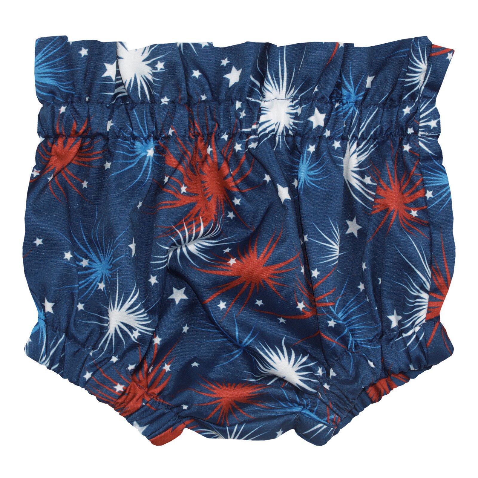 Short bouffant à imprimé Floral pour bébé fille, vêtement ample, doux et confortable, pour l'été: Bleu / 6-12M