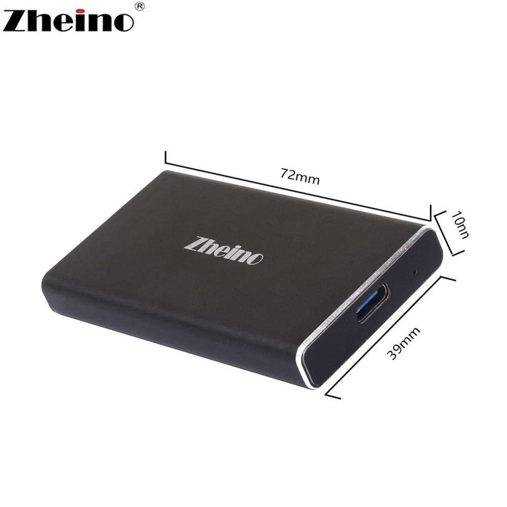 Zheino SSD portátil USB 3,1 de 120GB 240GB externo de 480GB de disco duro de escritorio del ordenador portátil