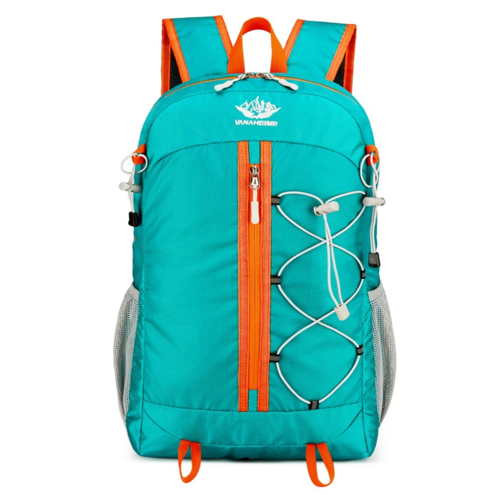 Sac à dos d'équitation de montagne pour hommes, ultraléger, multifonctionnel, pliable, pour loisirs, grande capacité, sac de voyage: Marron