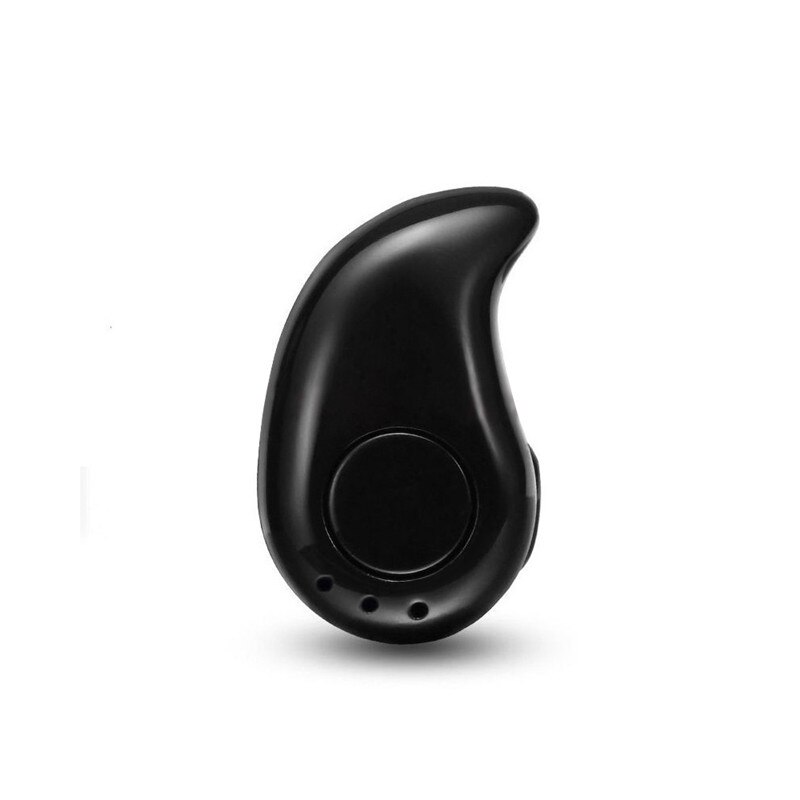Mini kabellos Bluetooth Kopfhörer in Ohr Sport mit Mic Headset Ohrhörer für Alle Telefon Für Samsung Huawei Xiaomi Android: Schwarz