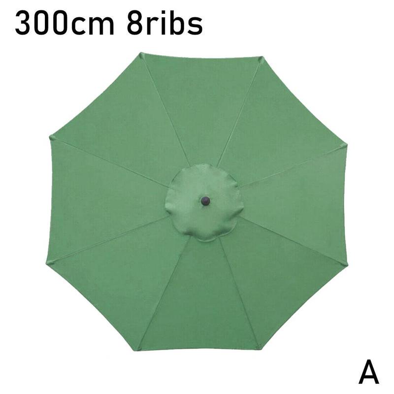 3 Meters Parasol Replacement Fabric Garden Parasol Canopy Cover Suitable For 8-arm Umbrella Cover DIY Tent Sewing Material E1D4: A