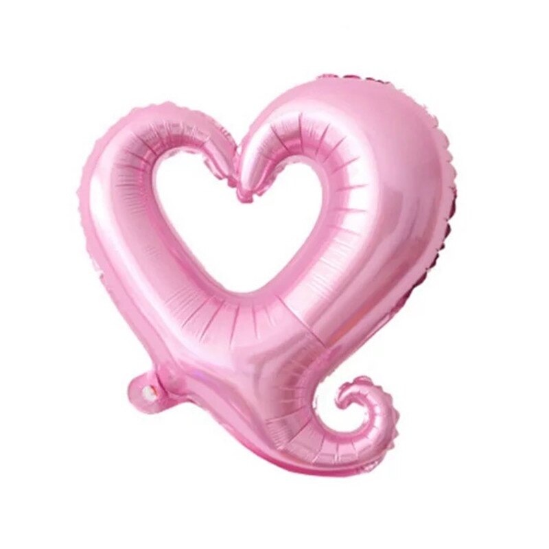 18Inch 10 Stuks Holle Hart Vorm Folie Ballonnen Bruiloft Decoratie Helium Ballon Valentijnsdag Feestartikelen Ballonnen