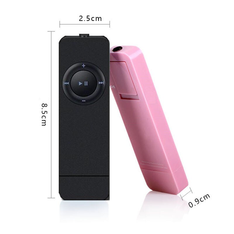 3 Kleuren Usb In-Line Card MP3 Speler U Schijf MP3 Speler MP3 Player Ondersteuning Micro Tf Card voor Cadeau Voor Meisje