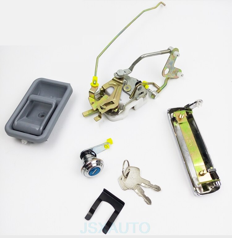 Excavator Cab door lock Lock cylinder outer handle inner grip Excavator Accessories For Kobelco SK350 250 210 130 140 200-8-6e