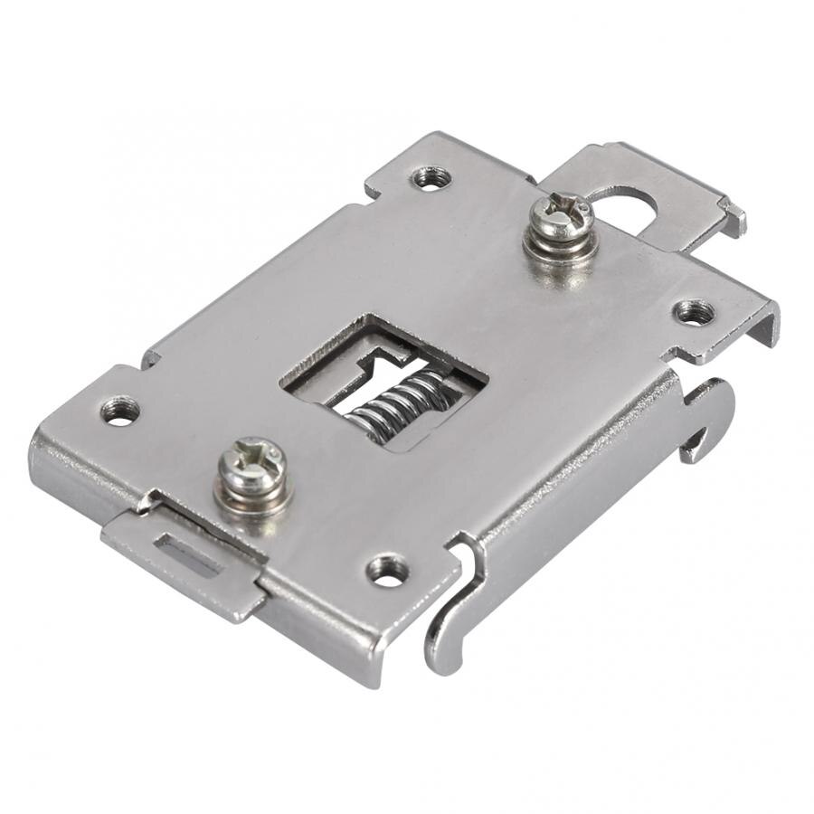 35 Mm Din Rail Vaste Solid State Relais Clip Klem Met 2 Schroeven Voor Eenfase Solid State Relais