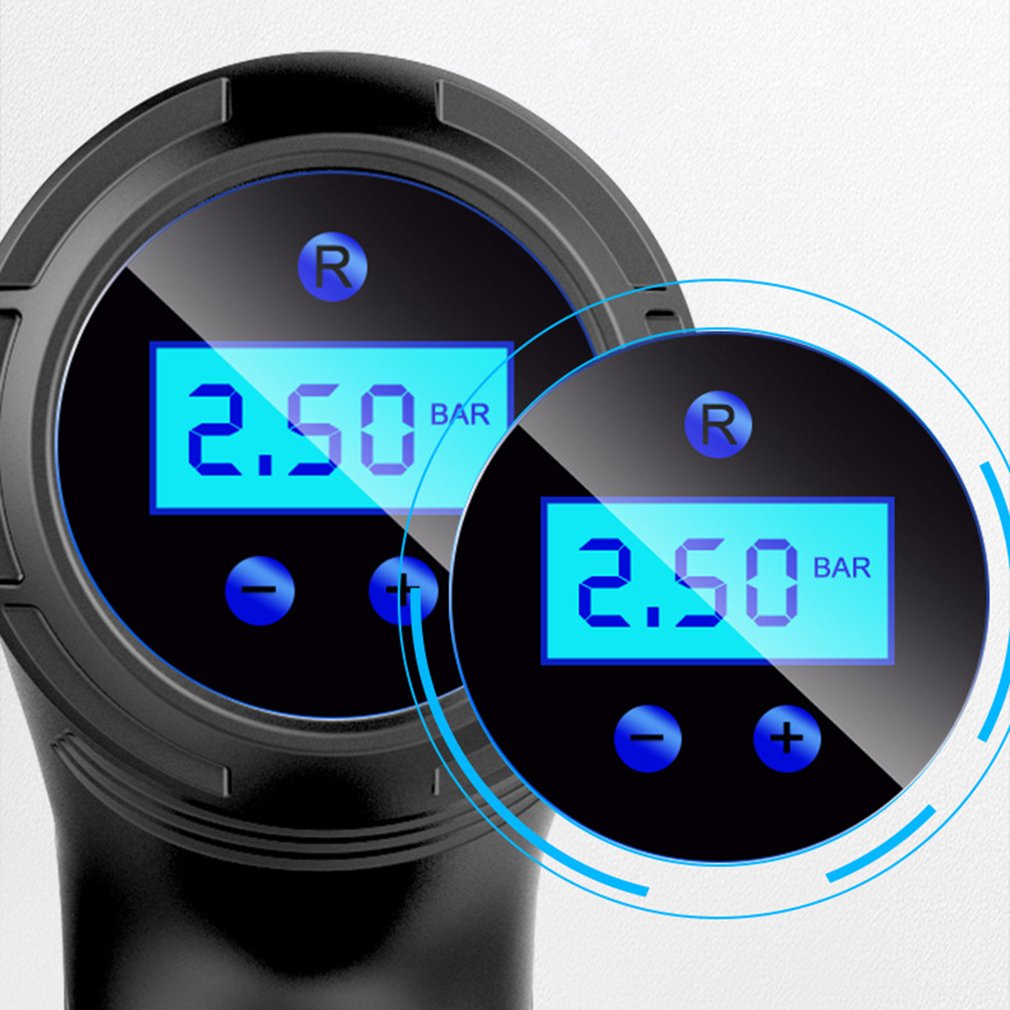 120W Rechargeable Air Compressor Wired/Wireless Inflatable Pump Portable Air Pump Car Tire Inflator Digital For Car Bicycle Ball