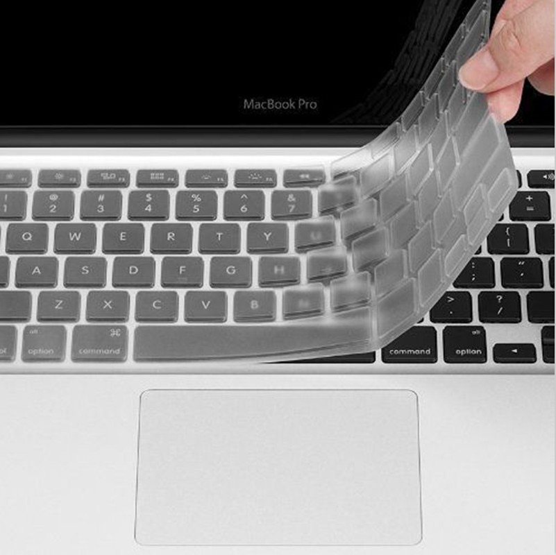 Tpu Transparant Siliconen Dunne Clear Toetsenbord Cover Skin Sticker Voor Macbook Air Pro/Retina11/12/13/15 Inch waterdicht Stofdicht
