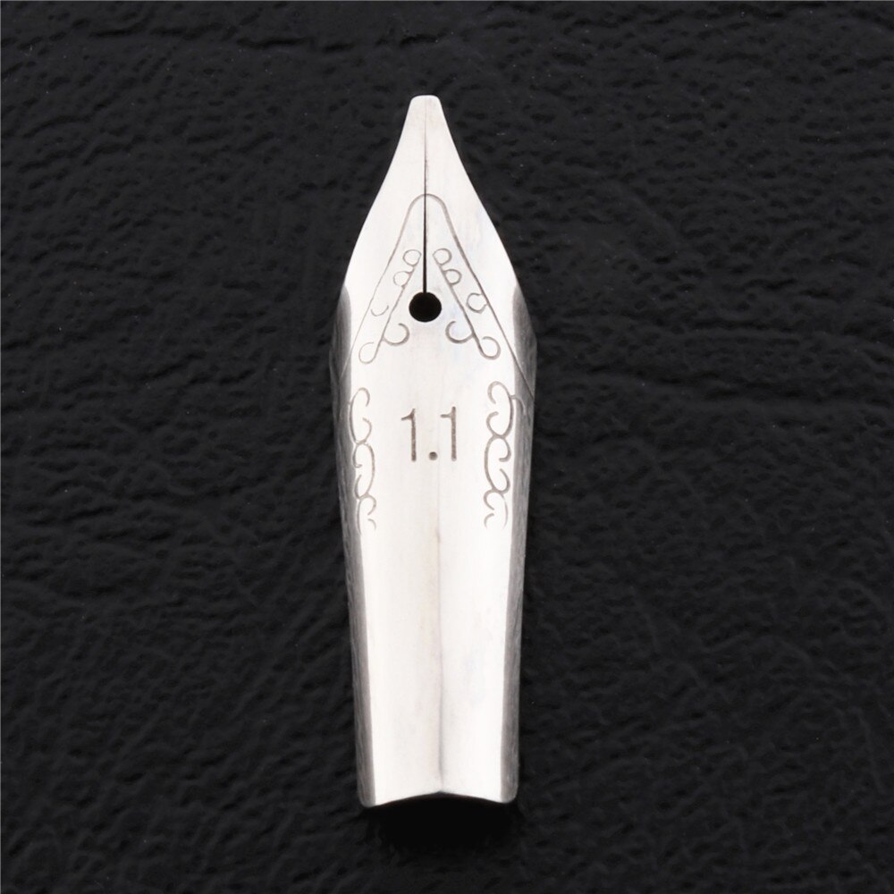 Jinhao 871 fluoresoiva vihreä gootti rinnakkain taide kukka body art litteä kärki vinyyli tiibetin arabia opiskelija toimisto mustekynä: 1 kpl kärki -1.1mm