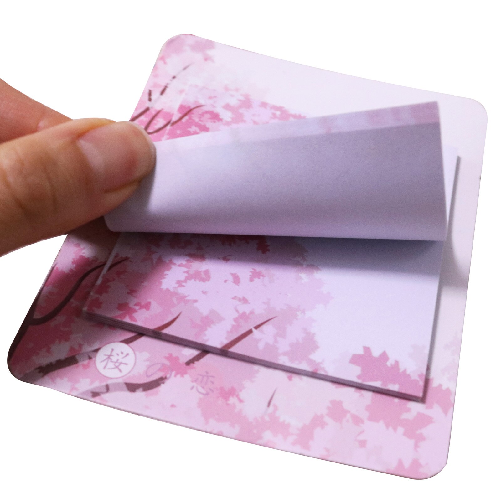 30 Vellen Roze Kleur Bloem Stijl Dagelijkse Schema Memo Pad Te Houden Nieuws Of Doen Lijst In Kantoren, school, Thuis Sticky Notes