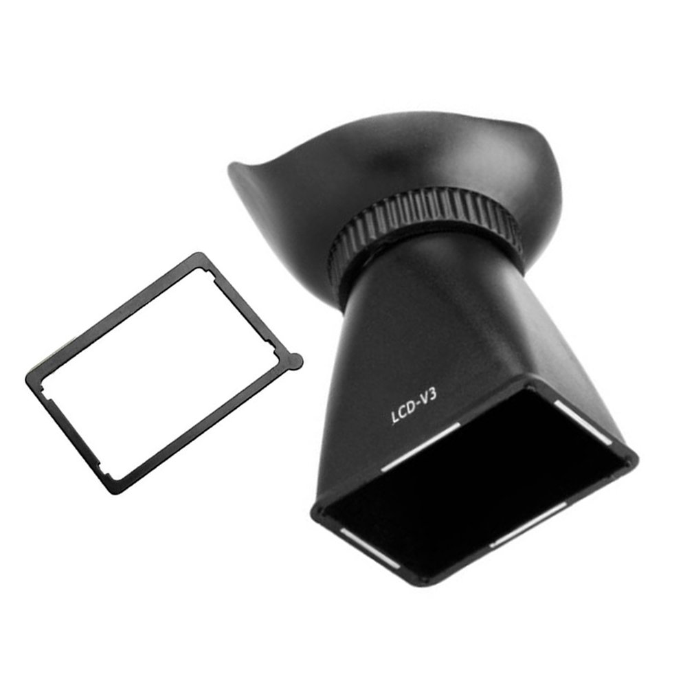 V3 3:2 SLR Camera LCD Viewfinder Magnifier Expansion Cover LCD Screen Camera Magnifying Viewfinder Sunshade