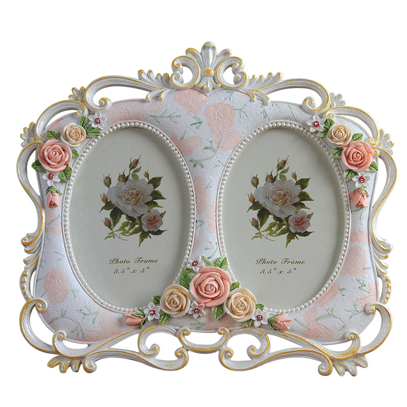 6 Inch Flower Picture Frame 5 Inch Photo Frame European Wedding Frame Valentines Day