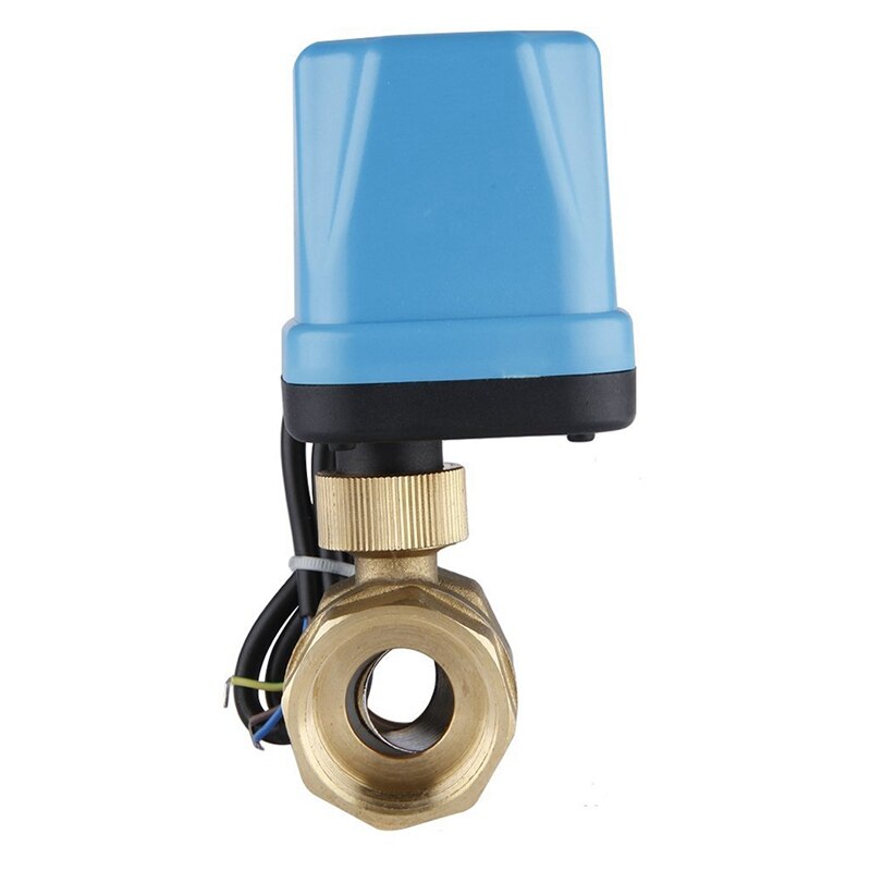 1 Uds Válvula de zona de 2 vías Válvula de dos vías válvula de bola para Motor válvula de bola eléctrica 220V DN25 (G1.0inch) válvula de marcha atrás con LED Lig
