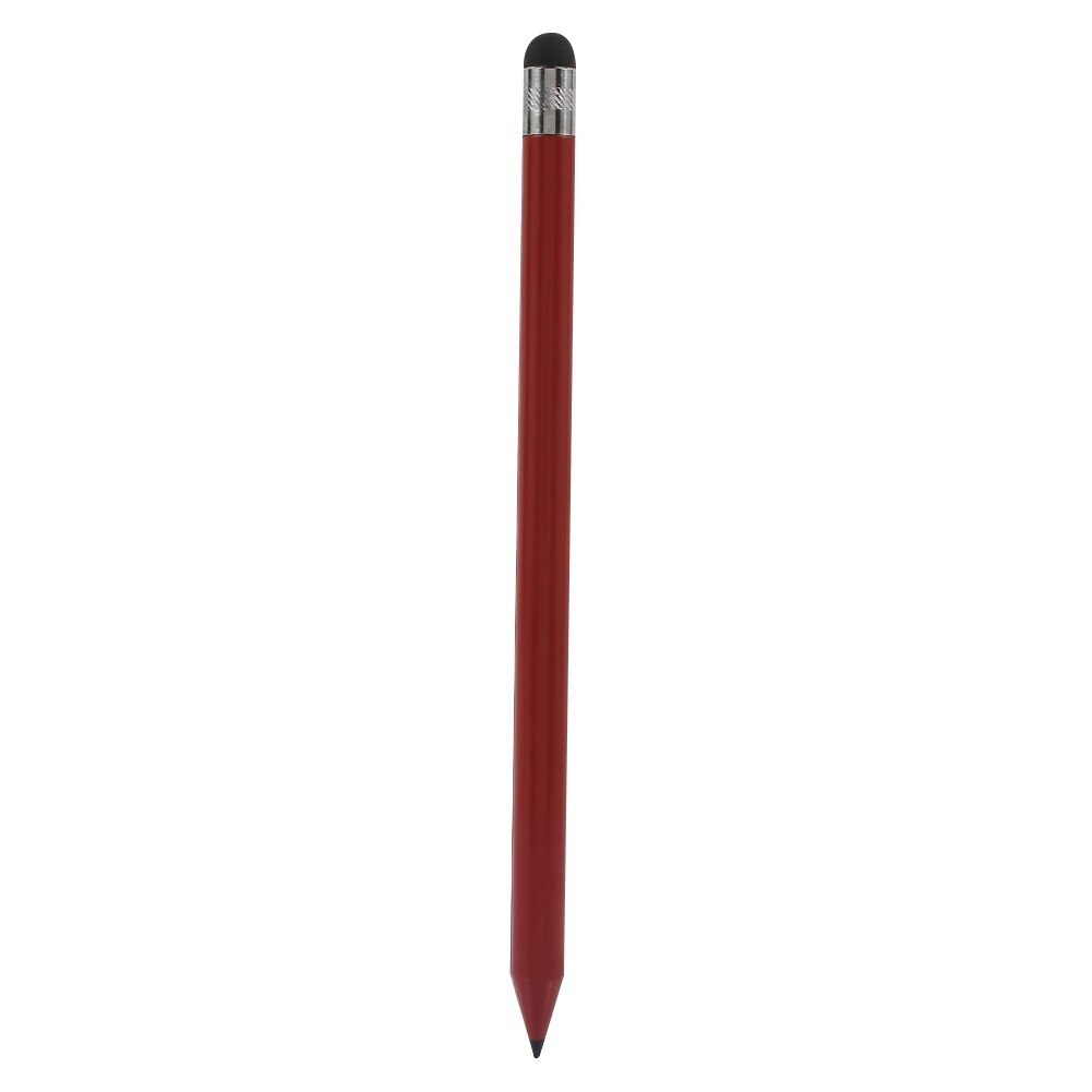 Lápiz táctil de pantalla táctil, accesorios para teléfono, navegación, repuesto de escritura, ligero, resistente al desgaste: Rojo