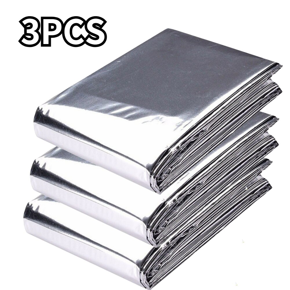 1/2/3PCS Silver Highly Reflective Mylar Films 210x120cm for Grow Tent Room Garden Greenhouse Farming Increase Plant Growth: 3pcs 210x120cm