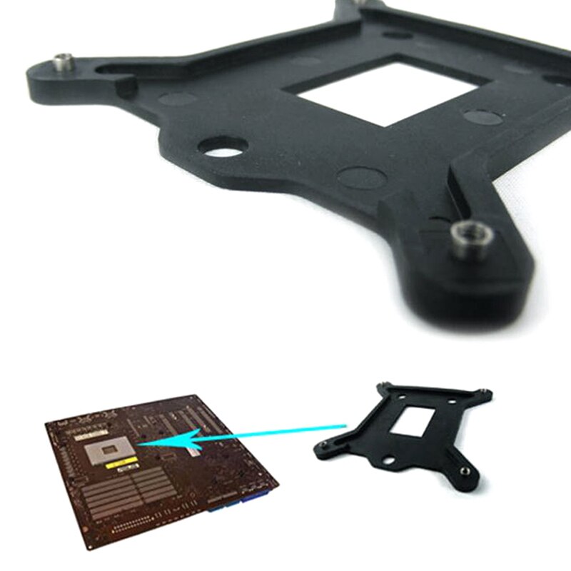 LGA 1150 1155 1156 PC Kunststoff Backplate CPU Kühler Halterung Kühlkörper Backplane