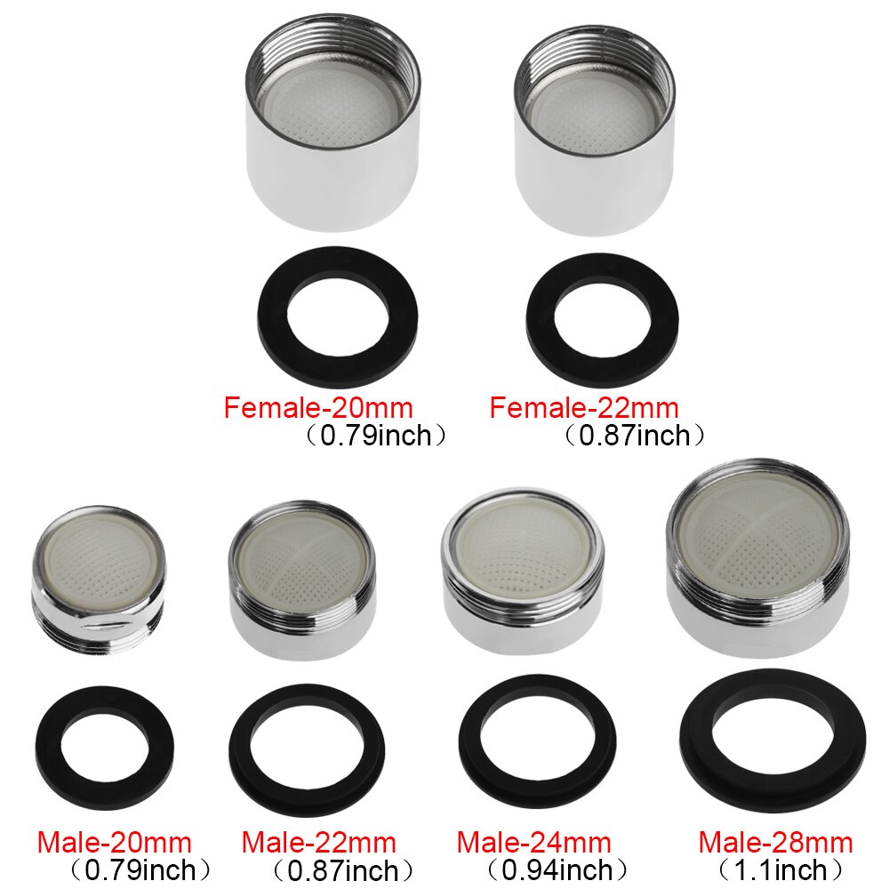 1PC 20/22/24/28mm perlator wody aerator kran mężczyzna kobieta wylewka z dyszą koniec dyfuzor bateria filtrująca filtr dyszy Dropship