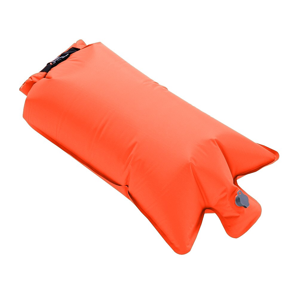 Camping Sleeping Pad Inflatable Moisture Air Mattress Ultralight Outdoor Mat Picnic Sleeping Mattress Camp Air Nylon Pouch: Orange