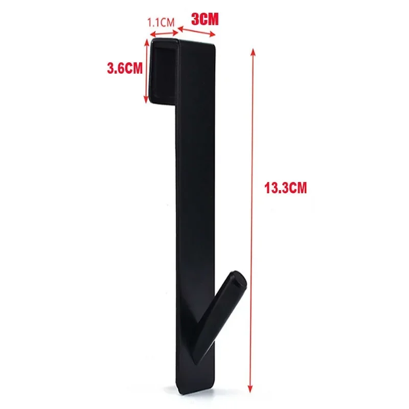 Badkamer Douchedeur Achterhaak Roestvrij Staal Over Glazen Deur Douche Handdoekenrek S-Vorm Badkamer Badjas Hanger Houder Haken