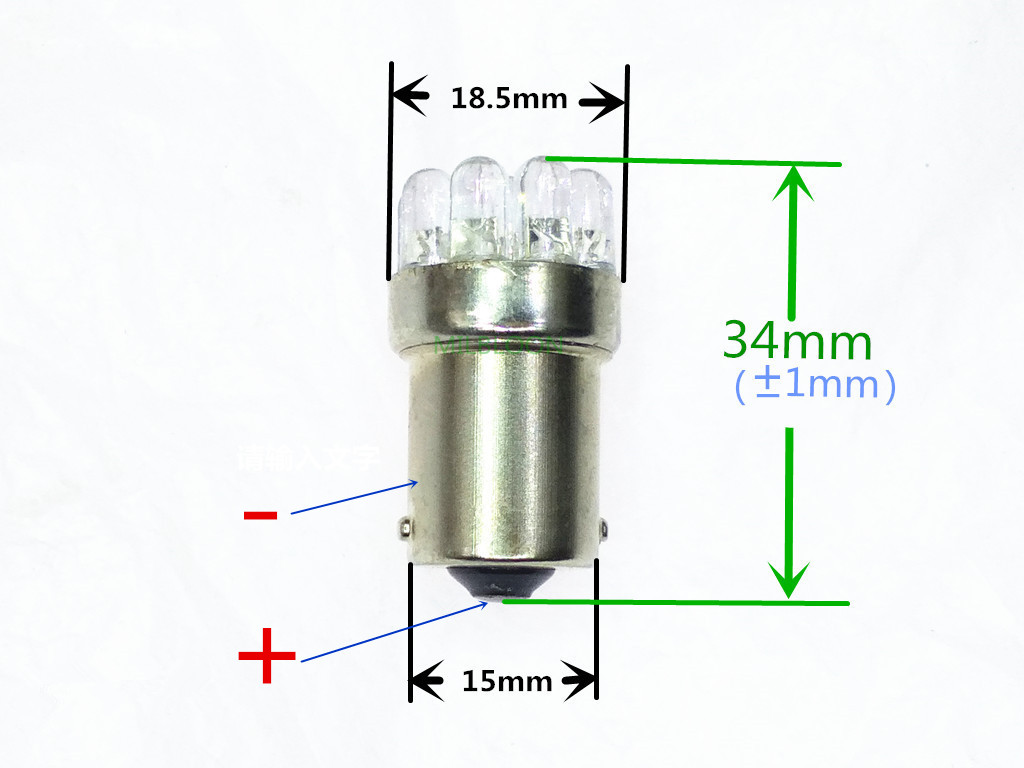24V 12V B15 led bulb Blue 24v Warning Light bulb ba15s 36v green lathe Machine light bulb DC24v ba15s 36v B15 RED LED 15mm base