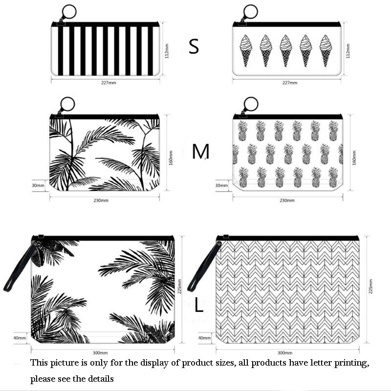 ETya Donne di Modo Trasparente Cosmetici Borse IN PVC Trasparente Borse Da Toilette Organizzatore di Viaggi Necessario Caso di Bellezza Bagno di Lavaggio Sacchetto di Trucco