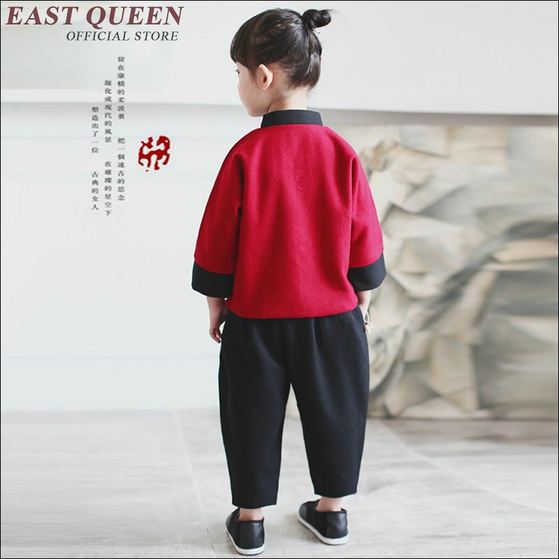 Chinese kids clothes teen girls clothing chinese clothing store child costumes children sutis AA1728