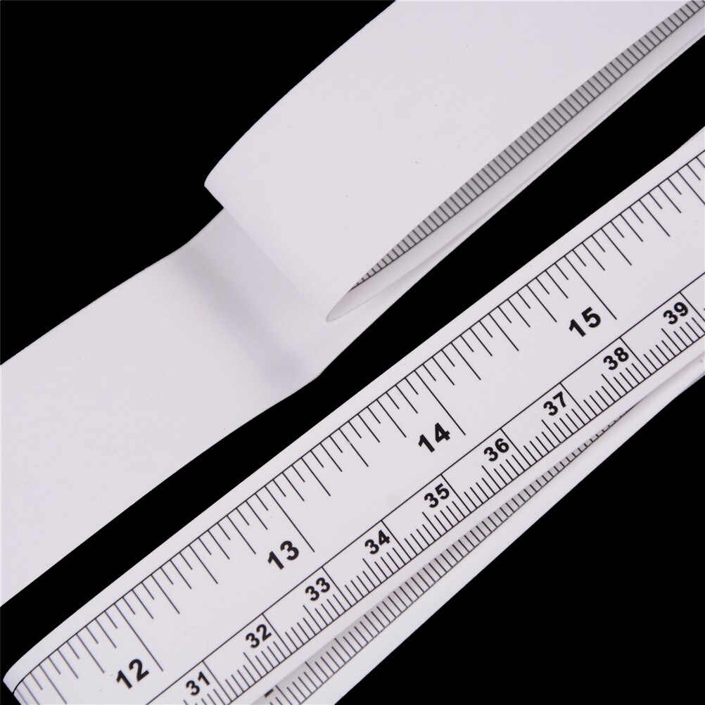 1 PCS 45/90cm Self Adhesive Metric Measure Tape Vinyl Ruler For Sewing Machine Sticker