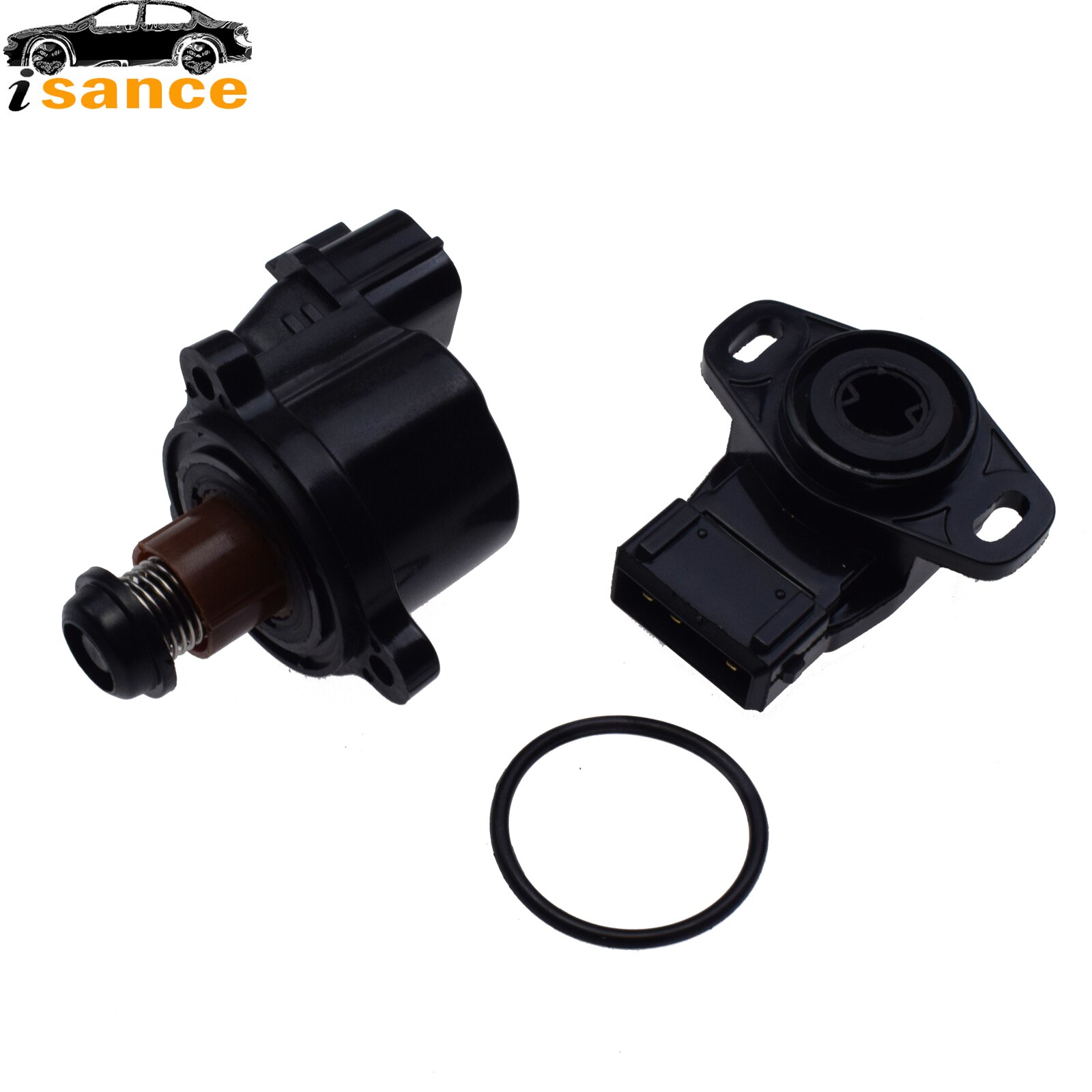 Idle Air Control Valve &amp; Sensor For Mitsubishi Eclipse Galant Montero Sport For Chrysler Sebring Dodge Stratus 2005-2001 AC571