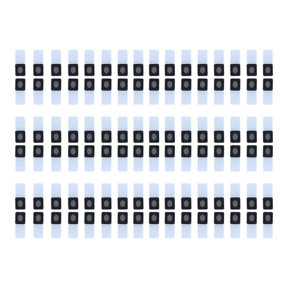 IPartsBuy nowości 100 szt. Naklejki z tyłu czujnika dla iPhone X