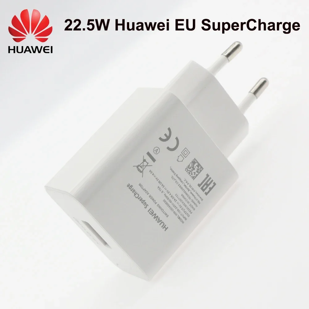 40W Original HUAWEI chargeur rapide 22.5W EU US superchararge Type C câble pour HUAWEI P30 P40 P20 Pro lite Mate 9 10 Pro Mate 20 V20