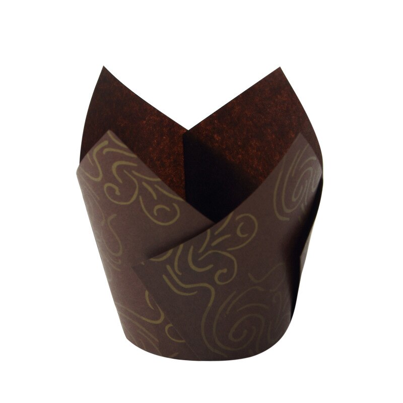 50Pcs Muffin Cupcake Paper Cups Disposable Paper for Cake Container Cake Mold Cake Decorating Tool Cupcake Liners Holder Kitchen: Coffee Clouds