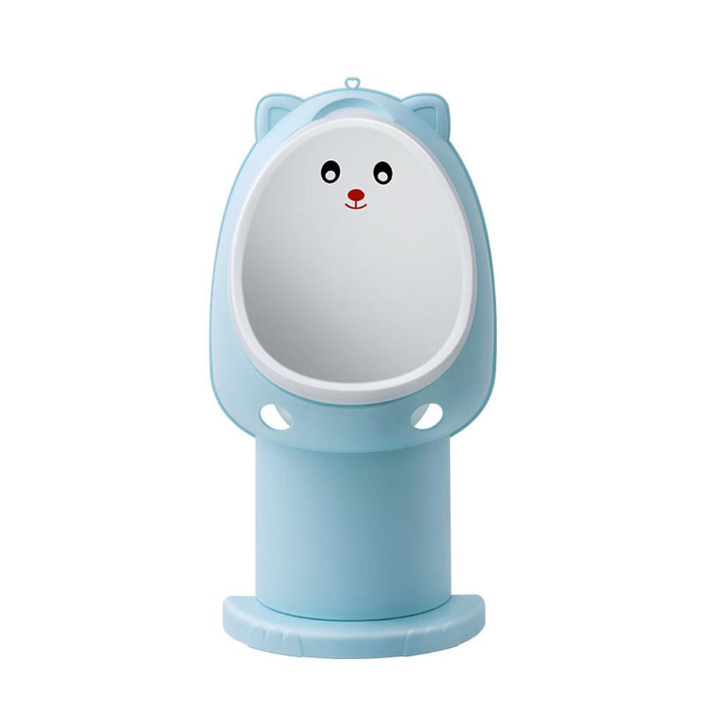 Portable Baby Boy Potty Toilet Training Children Stand Vertical Urinal Boys Penico Pee Infant Toddler Wall-Mounted: Sky Blue