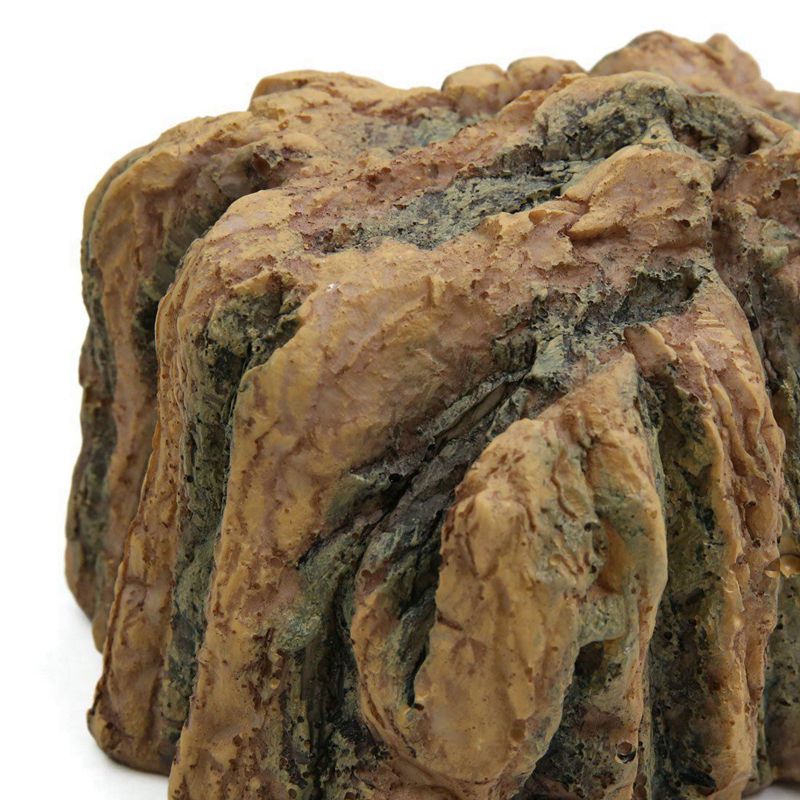 Schildpadden reptielen hars schuilplaats grot ornament habitat voor aquarium