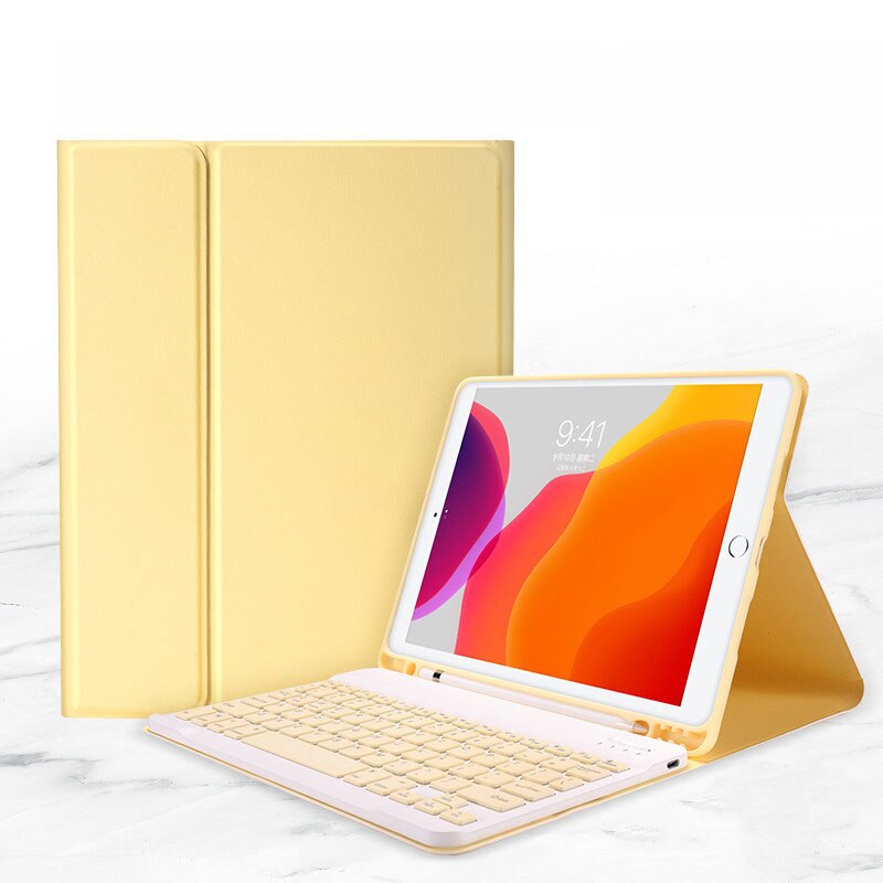 Rękaw ochronny klawiatura Bluetooth Teclado Touchpad dla iPad 9.7(2017/2018) Air2/Pro9.7 klawiatura bezprzewodowa iPad Teclado