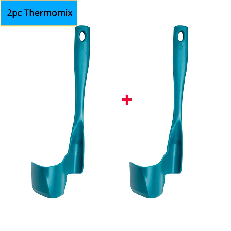 Thermomix TM6/TM5/TM31, spatule rotative pour mélanger la cuisine, retirer les portions, robot culinaire, 2 pièces: 2Pcs Blue01