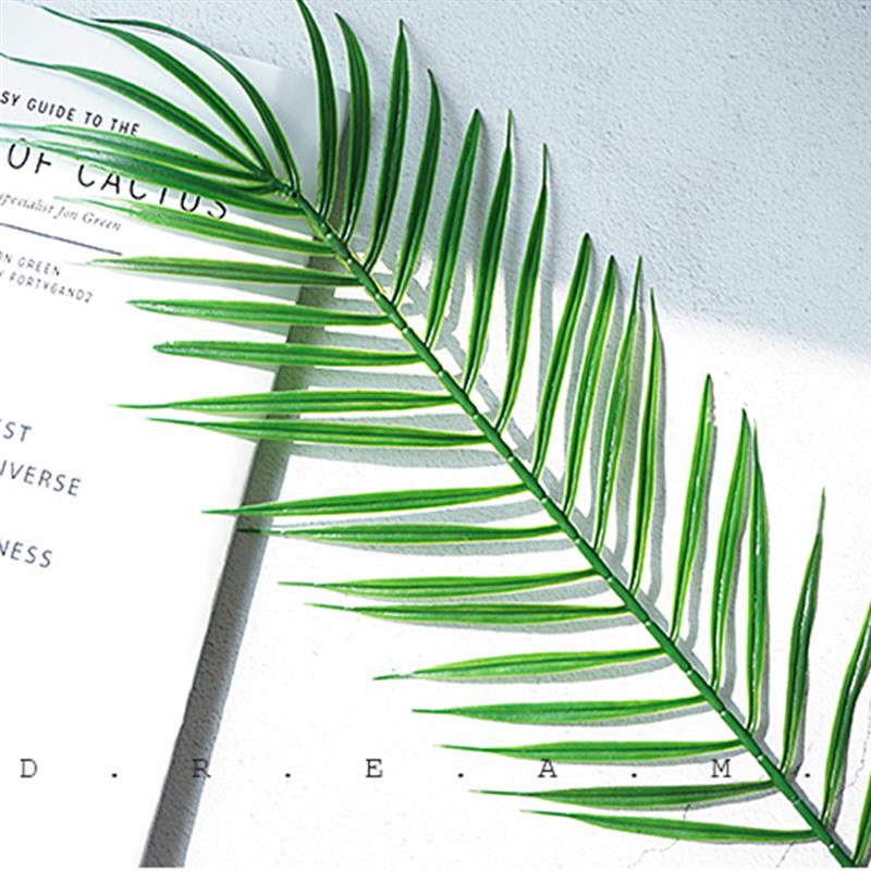 Feuille artificielle décorative, 1 pièce, fausse feuille réaliste, plante artificielle, accessoire de photographie, accessoires de décoration pour la maison, accessoires d'art DIY