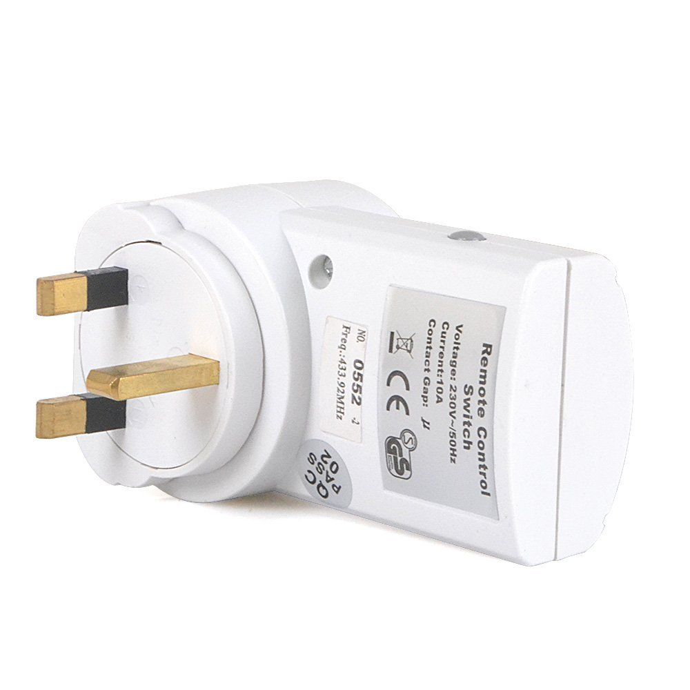 UK kabellos Auslauf Fernbedienung Steckdose Licht Schalter Haus Steckdose Licht Schalter Buchse + Fernbedienung UK Stecker Stecker DC 12V