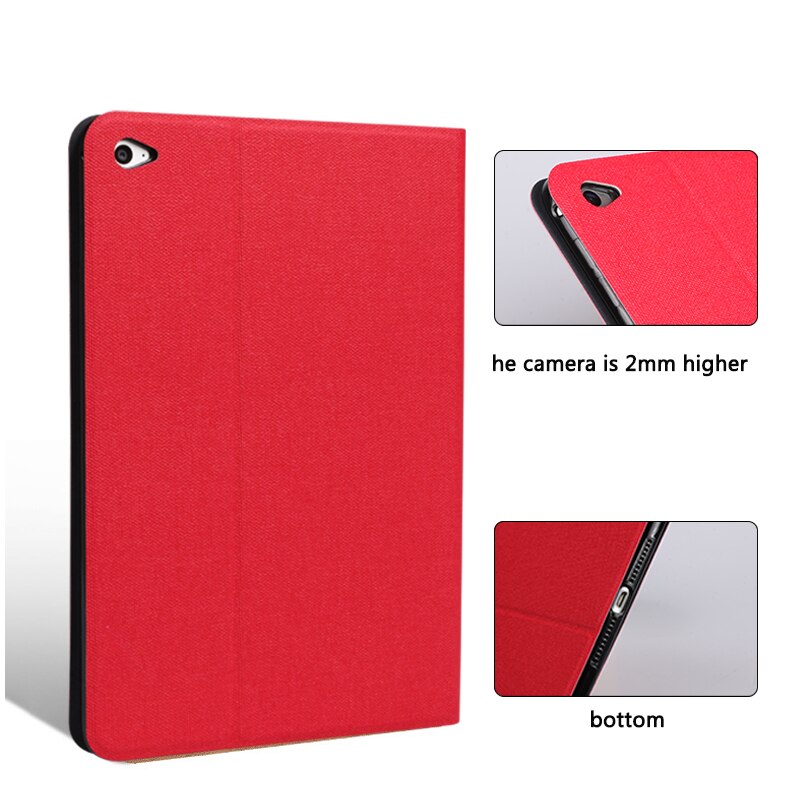 QIJUN Case For Huawei T1 10 9.6&#39;&#39; T1-A21W Flip Tablet Case for Huawei MediaPad T1 T1-A21L T1-A23L Honor Note Cover Fundas Stand