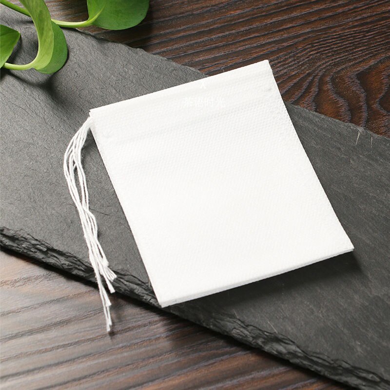 7x9cm/8x10cm/10x15cm Disposable Cook Herb Spice Tools Drawstring Pouch Multifunction 100Pcs Non-woven Medcine Bag