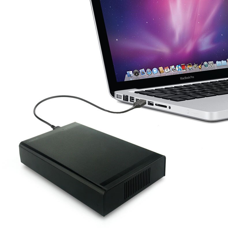 3.5-Inch Usb3. 0-Hard Disk of Desktop DC Power Input Single-channel Power Supply Hard Disk Box