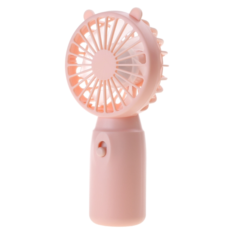 Handheld Mini Fan AA-Battery Powered Super Mute Home Office Cooling Fan