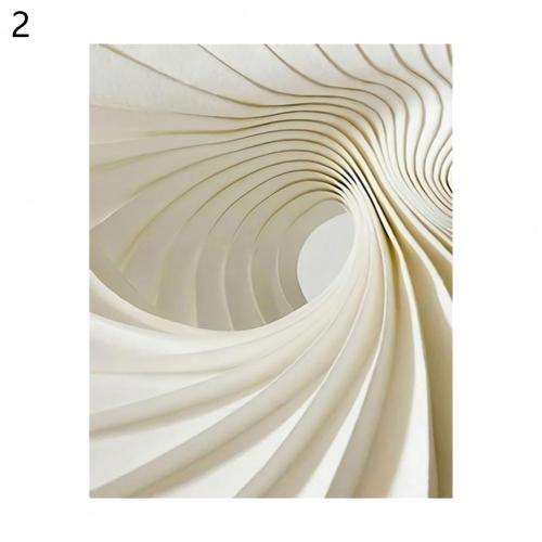 Long Lasting Rectangle Abstract Golden Line Wall Poster Ornament for Office:  30x40cm 2