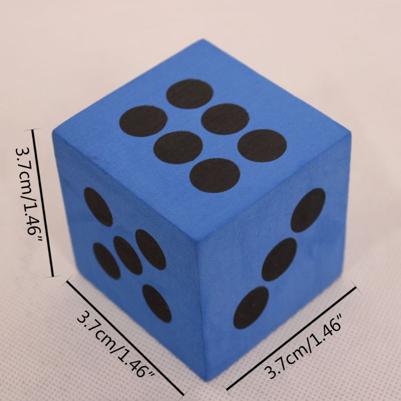 Jeu de dés en mousse-24 paquets de blocs carrés colorés assortis-parfait pour les blocs de construction, les jouets éducatifs, l&#39;enseignement des mathématiques, P