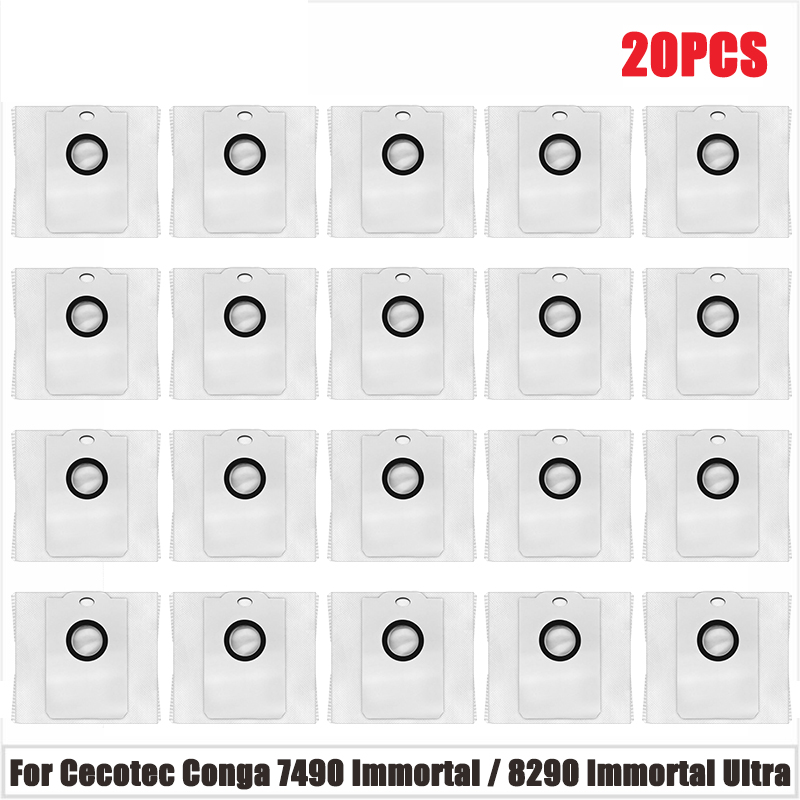 per Cecotec conga 7490 immortale / 8290 immortale / Kabum accorto 900 Aspirapolvere Pezzi di ricambio Spazzola Mocio Filtro Parte Accessori: Di Colore Giallo chiaro