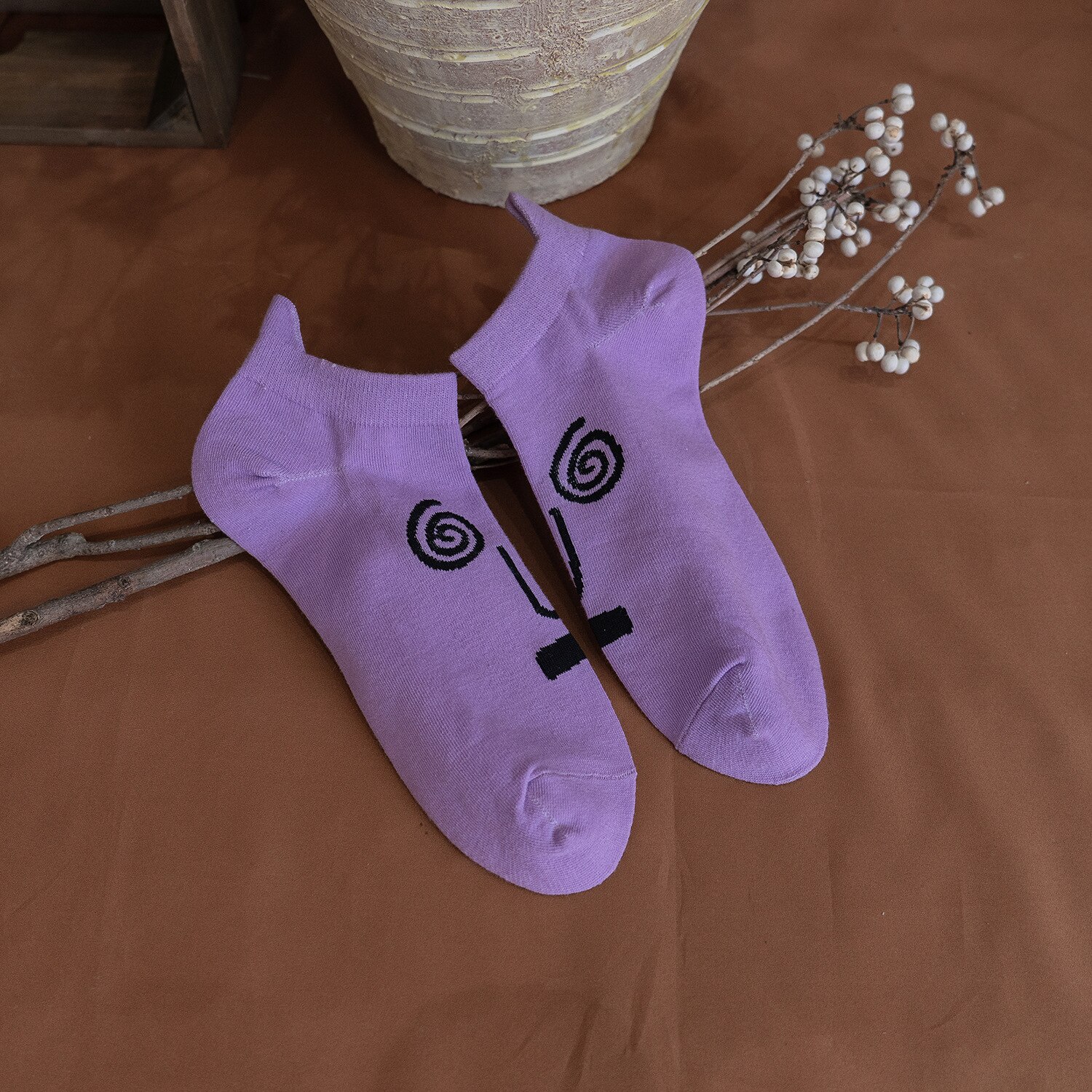 8 Pieces=4 Pairs/Lot Funny Women Boat Socks Cute Harajuku Summer Compression Ankle Socks Breathable and Comfortable TJ3080: 4 Pairs color 4