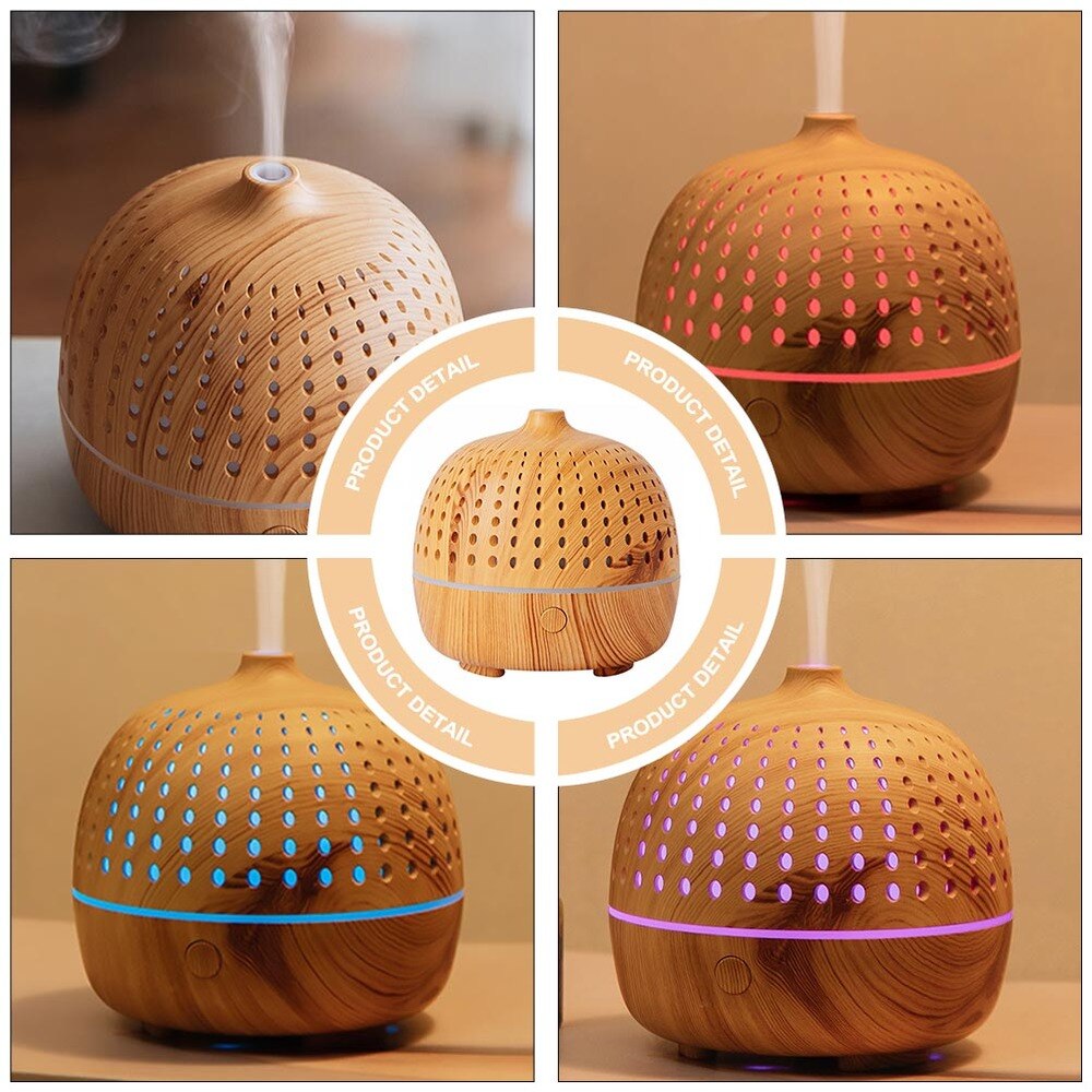 1Pc Humidifier Quiet Essential Oil Diffuser Mini Aroma Fragrance Diffuser