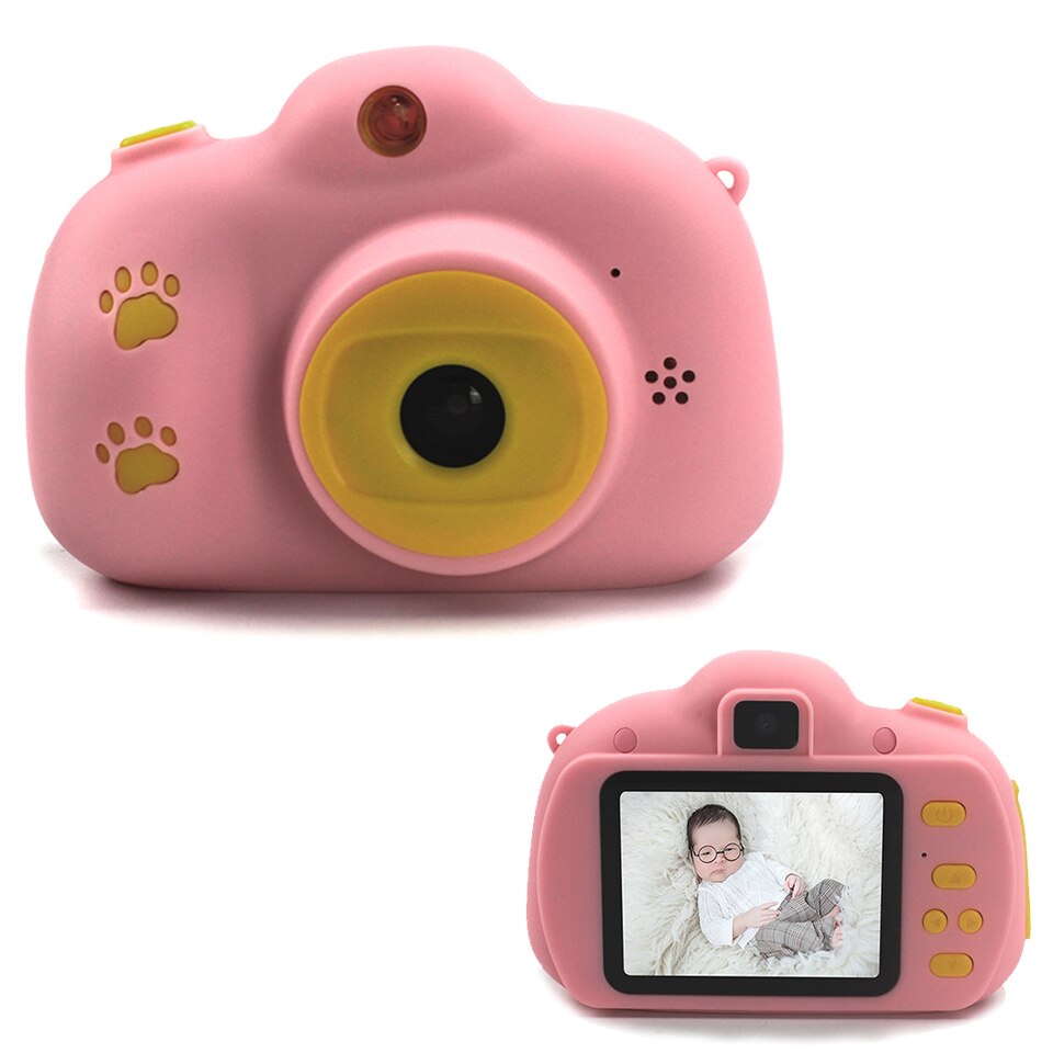 Seelaugh Kids Instant Camera Voor Kinderen Print Camera Digitale Camera Voor Kinderen Foto Camera Speelgoed Voor Halloween Kids: pink