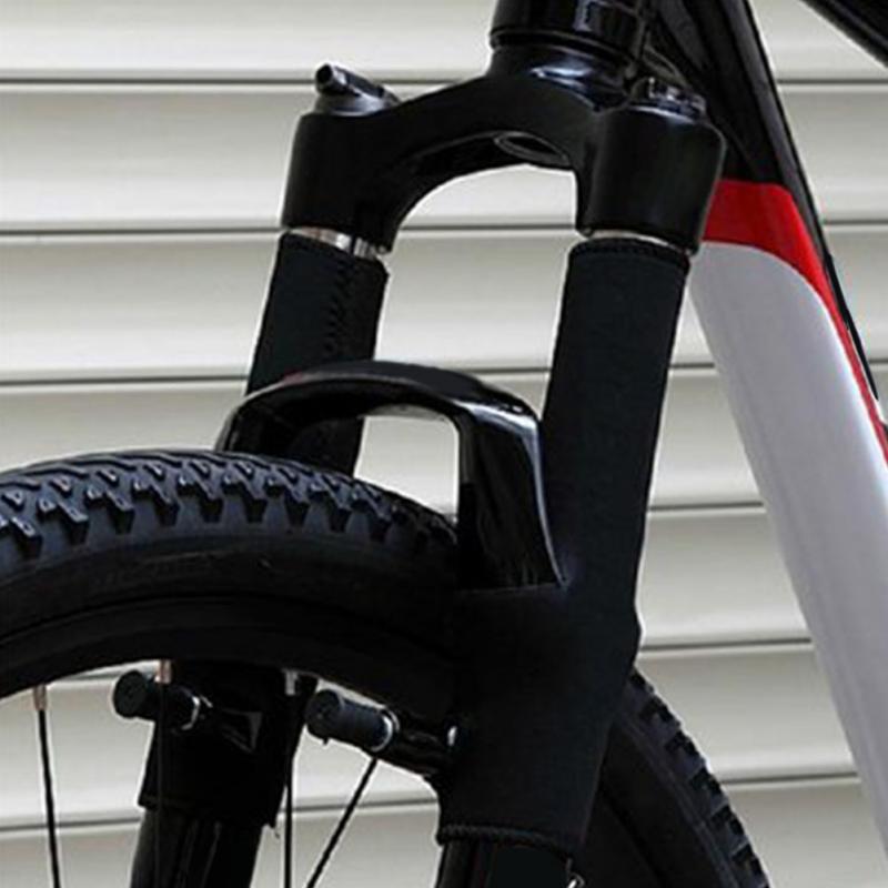 Cykel mtb frontgaffelbeskytter nylon stof frontgaffel wrap cover beskyttelsesbeskytter cykelcykel tilbehør  #20
